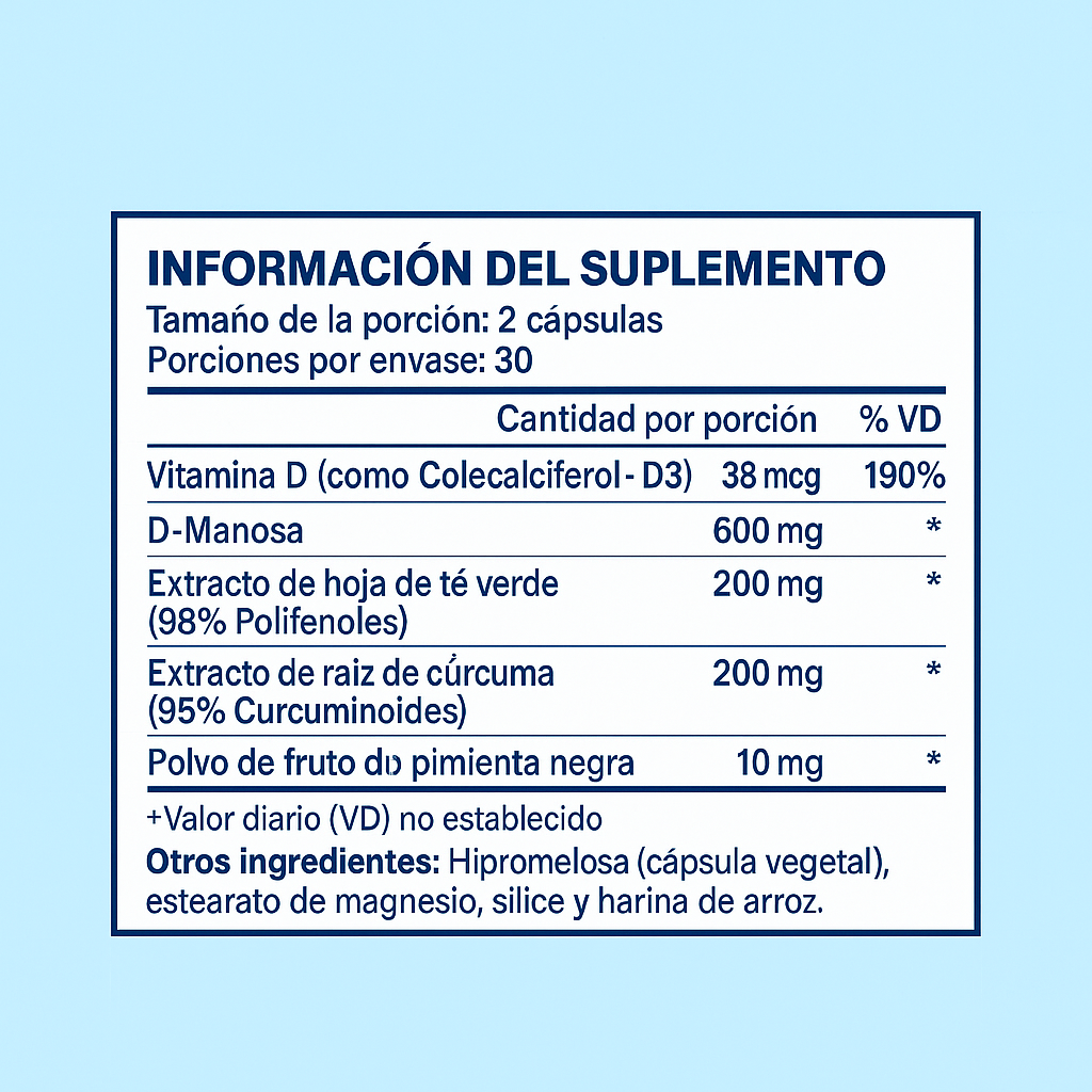 UVORA - Apoyo natural para tu sistema urinario