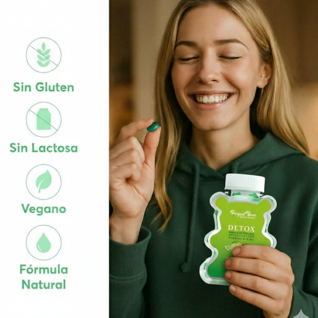 Gomitas Detox de Vinagre de Manzana