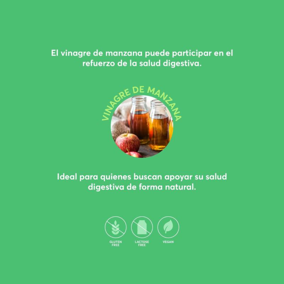 Gomitas Detox de Vinagre de Manzana