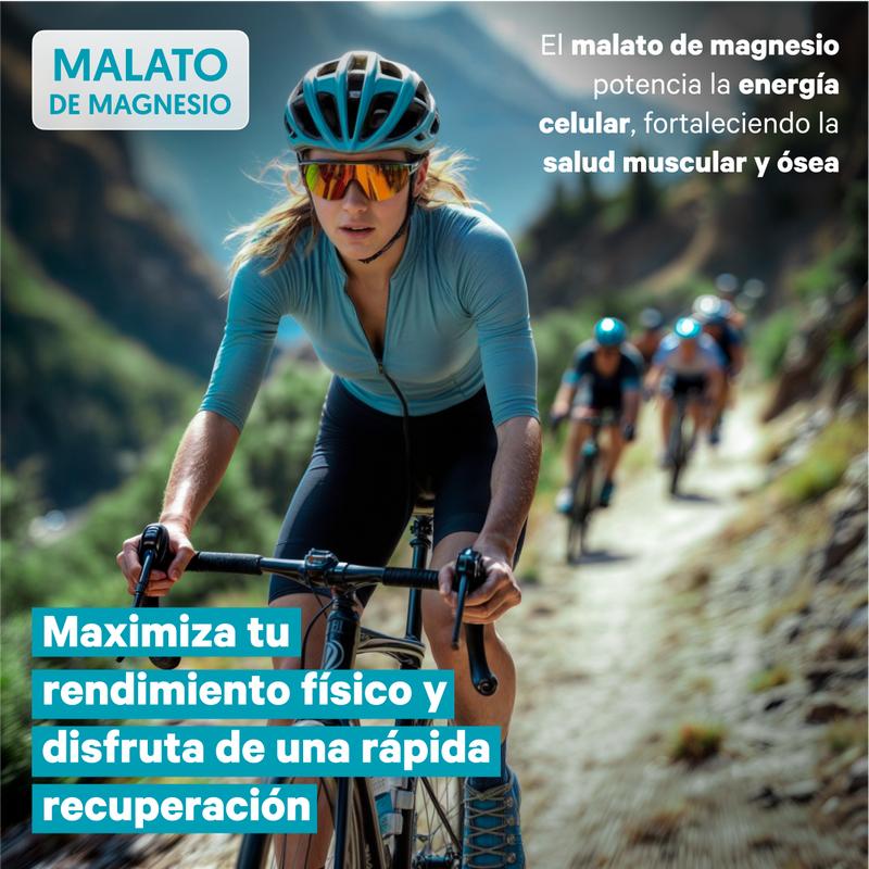 Magnesio Complex 3 en 1: Óxido + Citrato + Lactato para Energía, Sueño y Recuperación Total