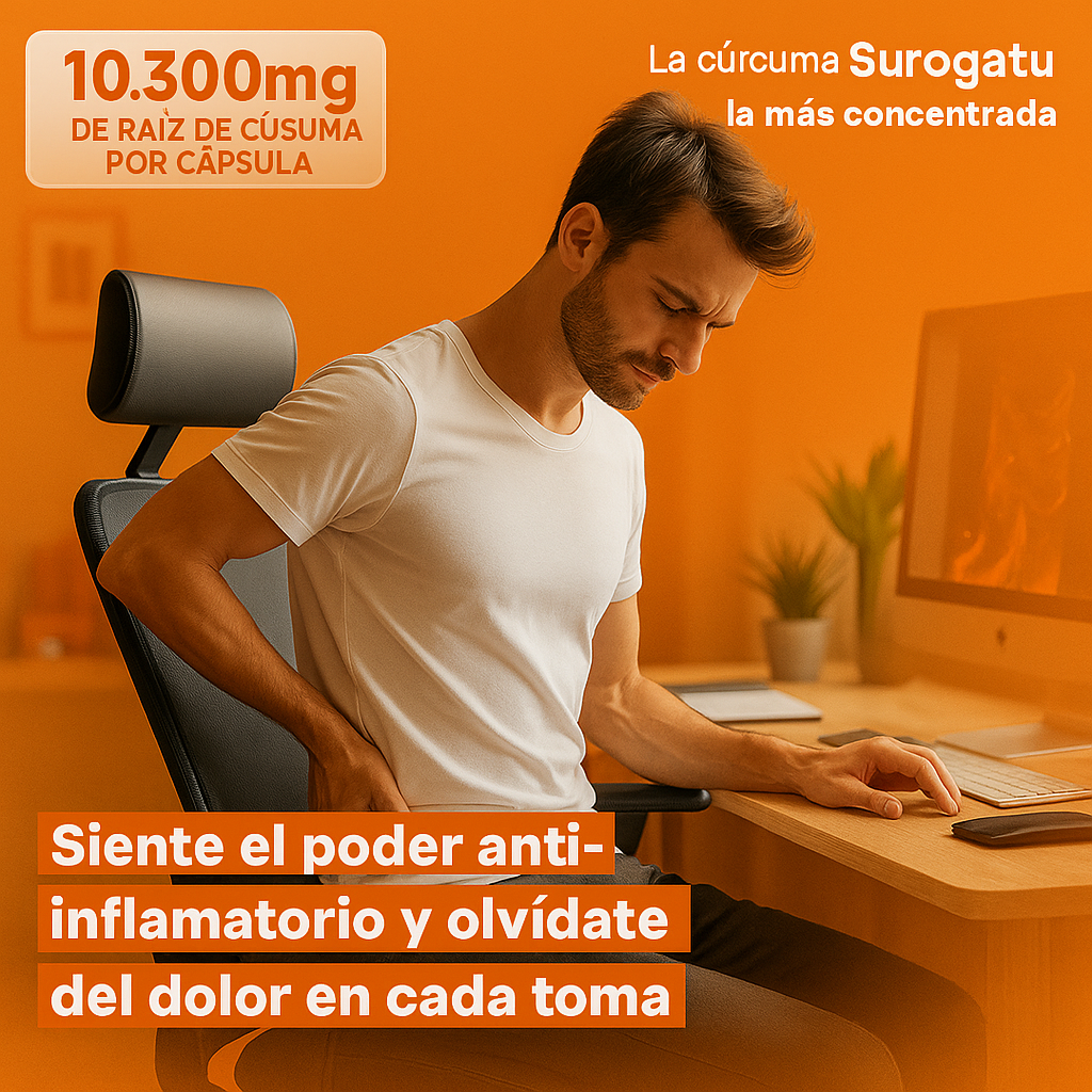 Cúrcuma + Jengibre + Pimienta Negra – Surogatu