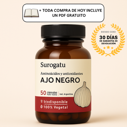 Ajo Negro de Surogatu - Vitalidad y protección en cada cápsula