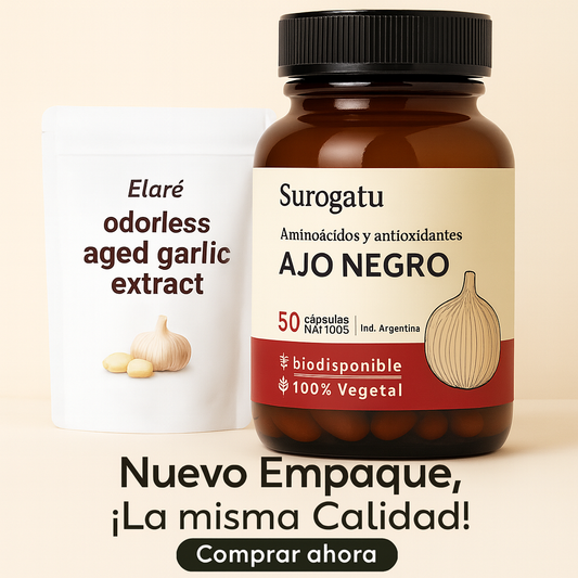 Ajo Negro de Surogatu - Vitalidad y protección en cada cápsula
