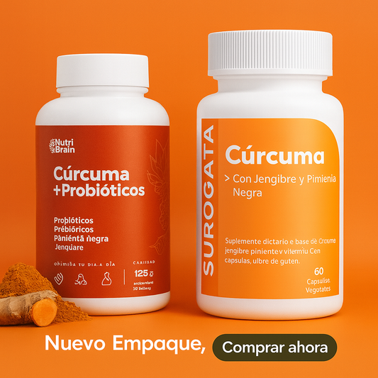 Cúrcuma + Jengibre + Pimienta Negra – Surogatu